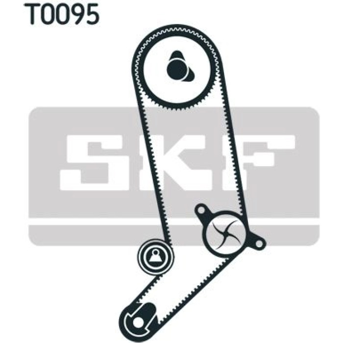SKF Zahnriemensatz VKMA 01253 SKF Zahnriemensatz VKMA 01253