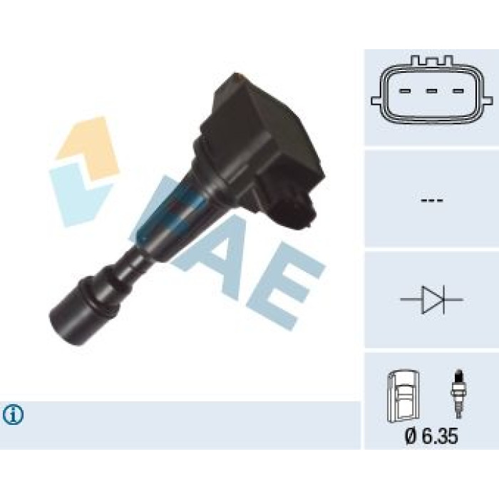 FAE Zündspule 80383 FAE Zündspule 80383