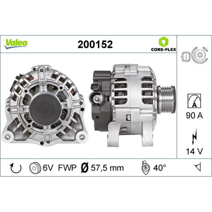Valeo Lichtmaschine 200152