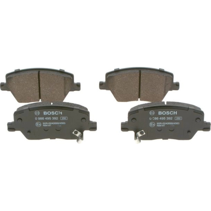 Bosch Bremsbelag 0 986 495 392 Bosch Bremsbelag 0 986 495 392