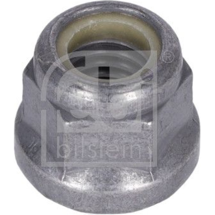 febi bilstein 24522 Bundmutter für Querlenker M12 x 1,75 – SW 18, Höhe 18 mm