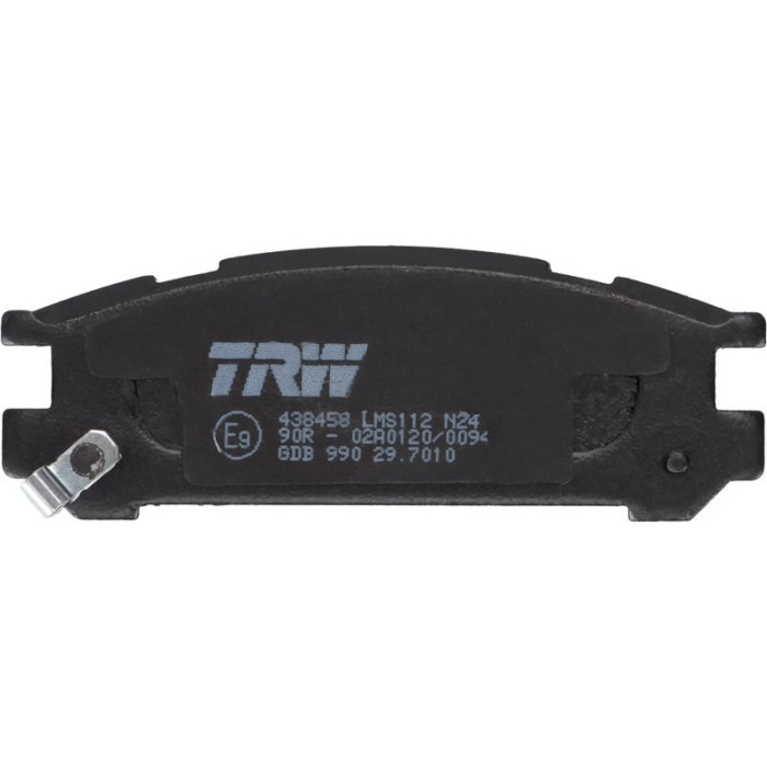 TRW Bremsbeläge Hinterachse GDB990 TRW Bremsbeläge Hinterachse GDB990