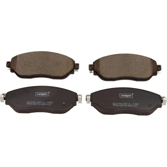 MAXGEAR Bremsbelagsatz 19-2944 Renault Trafic 1.6 dCi 14 MAXGEAR Bremsbelagsatz 19-2944 Renault Trafic 1.6 dCi 14