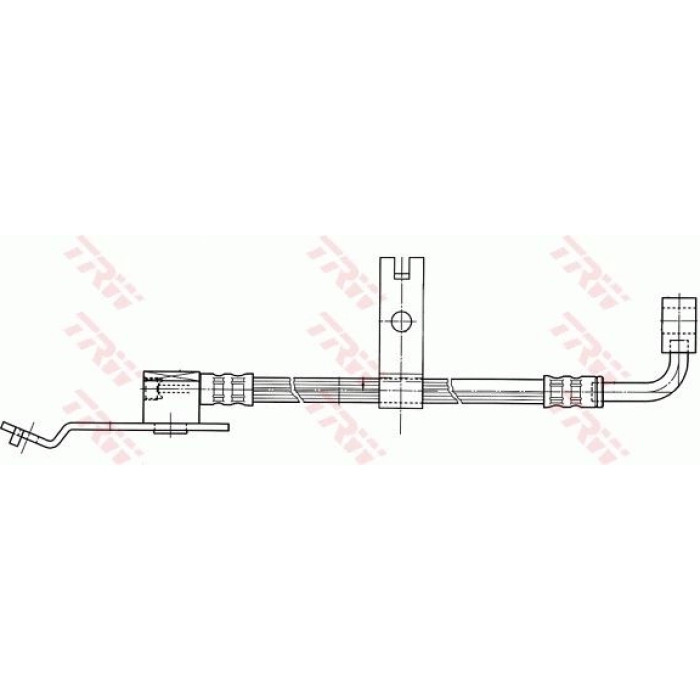 TRW Bremsschlauch PHD402 TRW Bremsschlauch PHD402