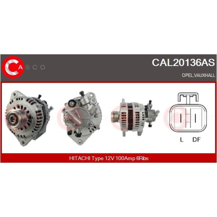 CASCO Generator CAL20136AS CASCO Generator CAL20136AS