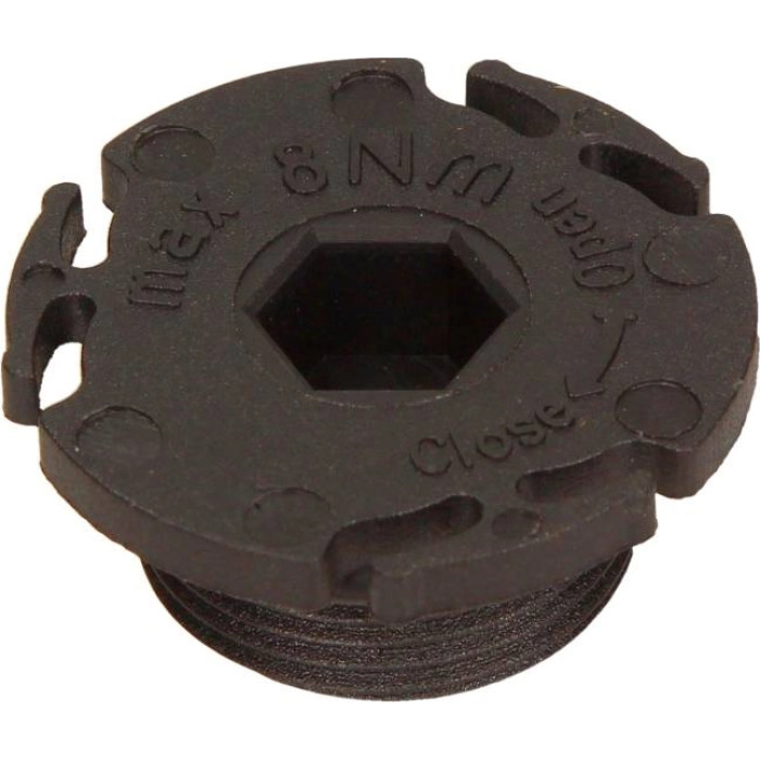 febi bilstein 47894 Ölablassschraube mit Dichtring M24 x 1,5 – Gesamtlänge 15 mm, Länge unter Kopf 11 mm, Gewindelänge 8,5 mm, Innensechskant, SW 10 mm, Kunststoff, Außendurchmesser 37 mm, Höhe oder Dicke 15 mm, OE 11 13 7 605 018 / 07 14 5 A38 759 febi bilstein 47894 Ölablassschraube mit Dichtring M24 x 1,5 – Gesamtlänge 15 mm, Länge unter Kopf 11 mm, Gewindelänge 8,5 mm, Innensechskant, SW 10 mm, Kunststoff, Außendurchmesser 37 mm, Höhe oder Dicke 15 mm, OE 11 13 7 605 018 / 07 14 5 A38 759
