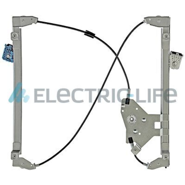 ELECTRIC LIFE ZR FR721 R Fensterheber vorne rechts, elektrisch, ohne Motor, mit/ohne Komfortfunktion