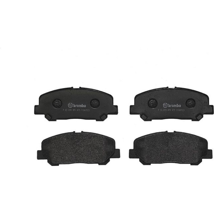 P 83 099 Brembo Prime Bremsbelagsatz Vorderachse – P 83 099 – 148 x 61 x 18 mm – Bremssystem Akebono – OE Nummer 0446528520 P 83 099 Brembo Prime Bremsbelagsatz Vorderachse – P 83 099 – 148 x 61 x 18 mm – Bremssystem Akebono – OE Nummer 0446528520