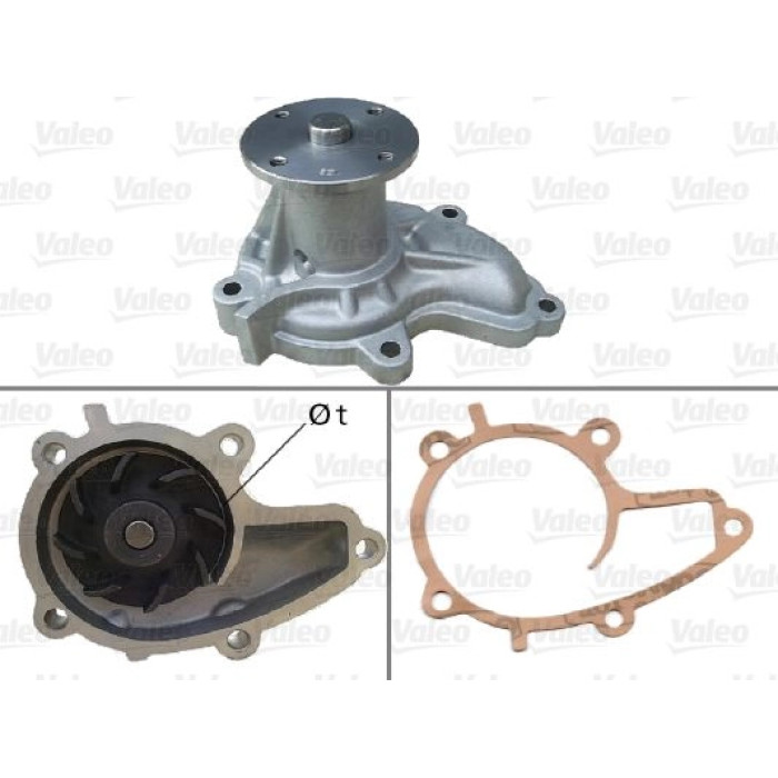 Valeo Wasserpumpe / Kühlmittelpumpe 506737 Valeo Wasserpumpe / Kühlmittelpumpe 506737