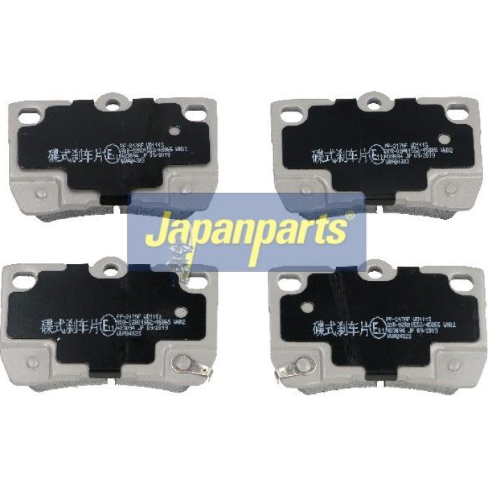 Japanparts Bremsbeläge PP-217AF Japanparts Bremsbeläge PP-217AF