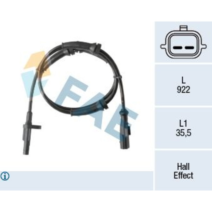 FAE Sensor, Raddrehzahl 78513 FAE Sensor, Raddrehzahl 78513