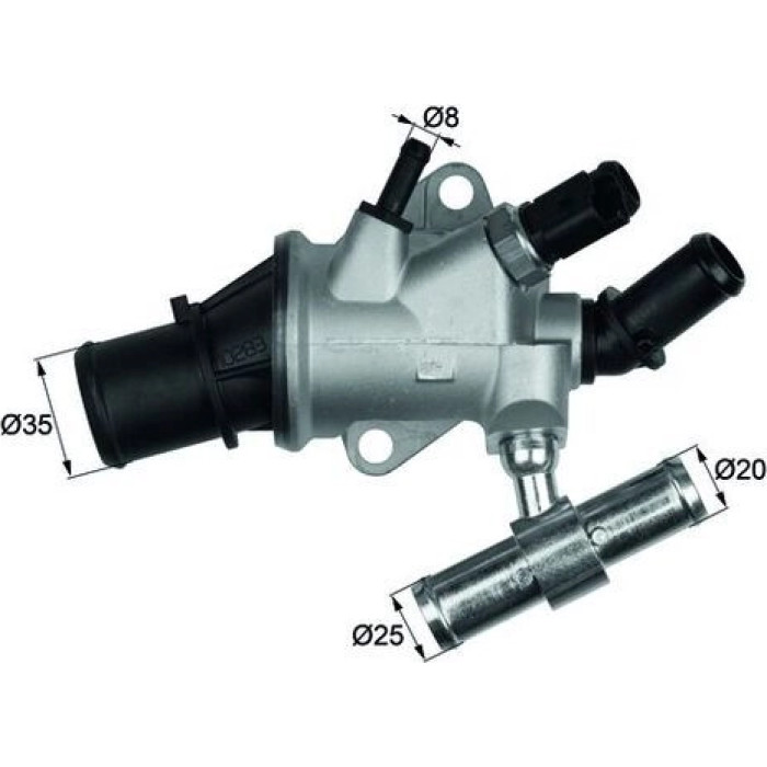 Integralthermostat TI 157 88 Integralthermostat TI 157 88