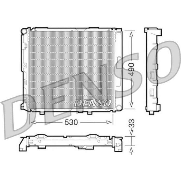 Denso Motorkühler DRM17038