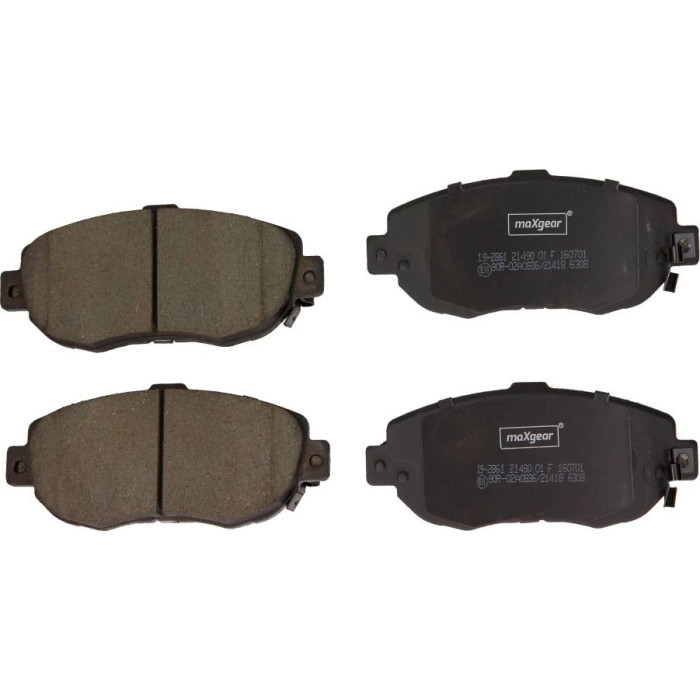 19-2861 MAXGEAR Bremsbelagsatz 19-2861 Lexus Gs300/Is300 19-2861 MAXGEAR Bremsbelagsatz 19-2861 Lexus Gs300/Is300