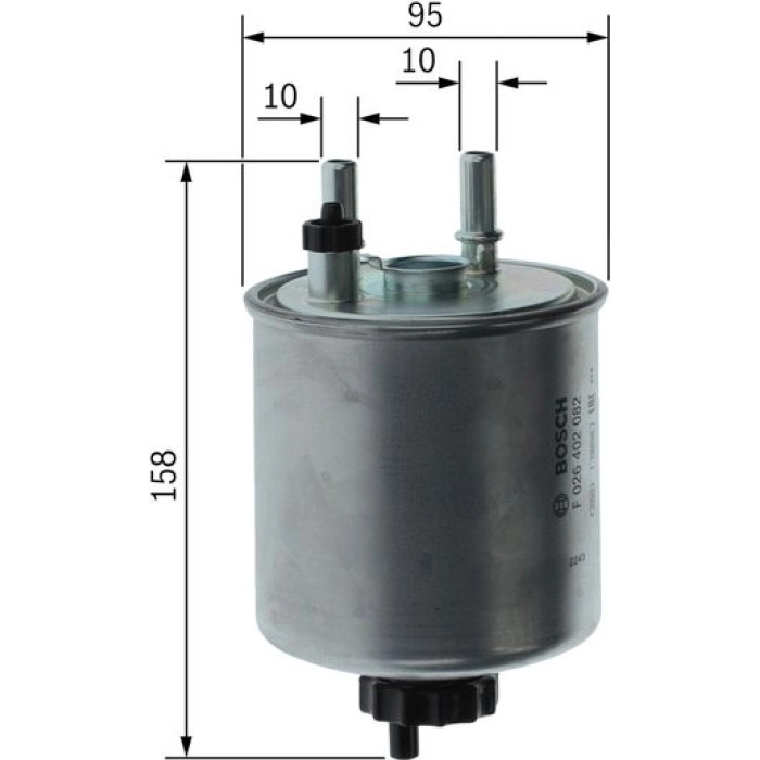 Bosch Kraftstofffilter F 026 402 082 Bosch Kraftstofffilter F 026 402 082