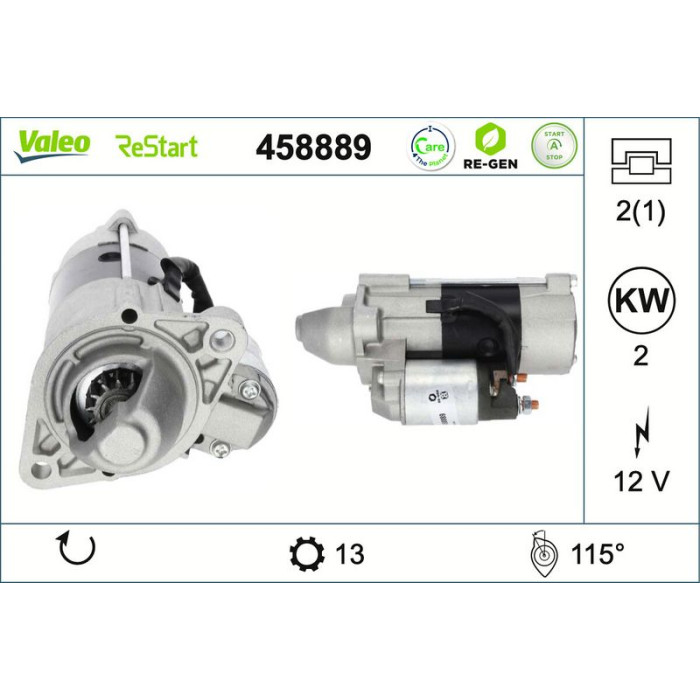 Valeo Anlasser 458889