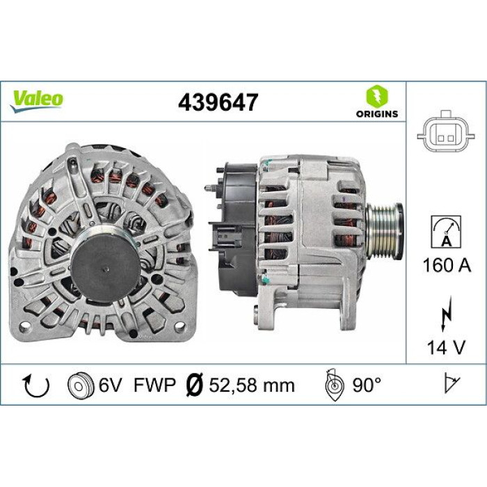 Valeo Lichtmaschine 439647