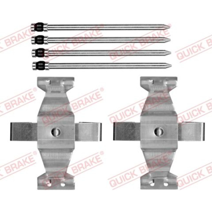 Quick Brake Montagesatz für Bremsbeläge 109-1804 Quick Brake Montagesatz für Bremsbeläge 109-1804