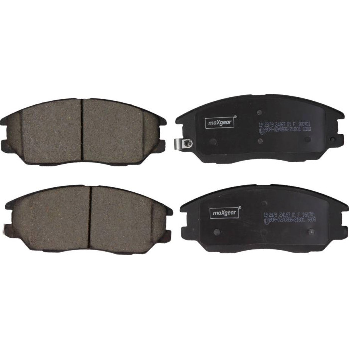 MAXGEAR Bremsbelagsatz 19-2879 Kia Opirus 03-/Ssangyong Rodius MAXGEAR Bremsbelagsatz 19-2879 Kia Opirus 03-/Ssangyong Rodius