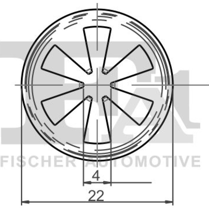 FA1 Befestigungsclip Zier-/Schutzleiste 13-40025.10 FA1 Befestigungsclip Zier-/Schutzleiste 13-40025.10