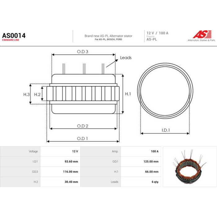 Sensor, Ansauglufttemperatur AS0014 Sensor, Ansauglufttemperatur AS0014