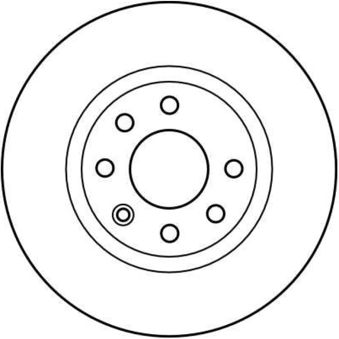 TRW Bremsscheibe DF2564 TRW Bremsscheibe DF2564