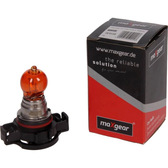 78-0133 MAXGEAR Glühlampe 78-0133 Psy19W 12V/19W Pg20/2 (Orange)