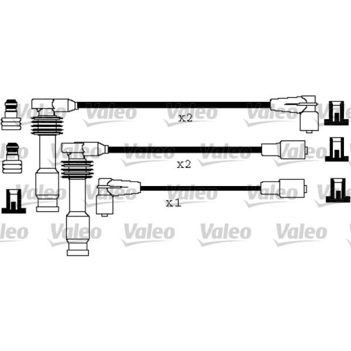 346193 Valeo Zündkabel 346193 346193 Valeo Zündkabel 346193