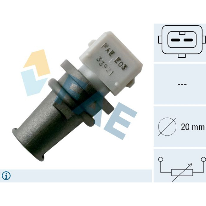 FAE Sensor, Ansauglufttemperatur 33921 FAE Sensor, Ansauglufttemperatur 33921
