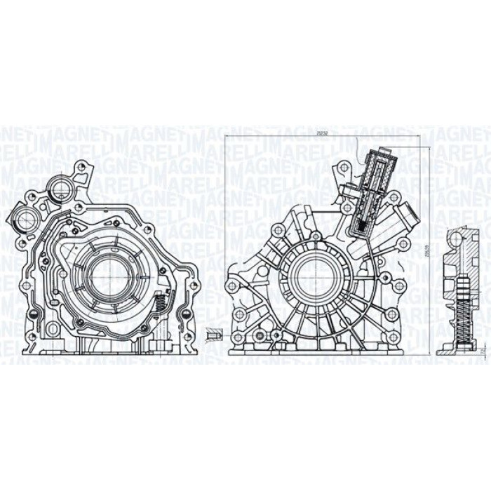 Magneti Marelli Ölpumpe OP0084 Magneti Marelli Ölpumpe OP0084