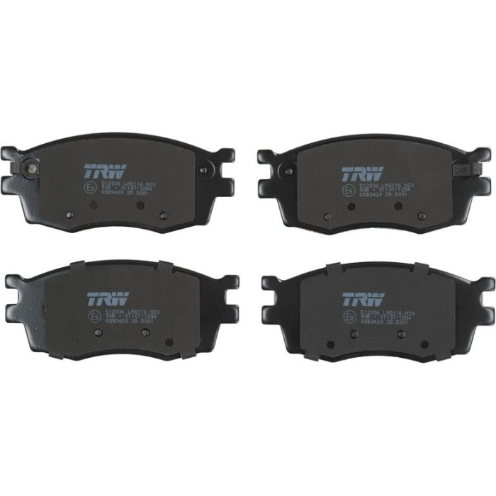 TRW Bremsbeläge Vorderachse GDB3420 TRW Bremsbeläge Vorderachse GDB3420