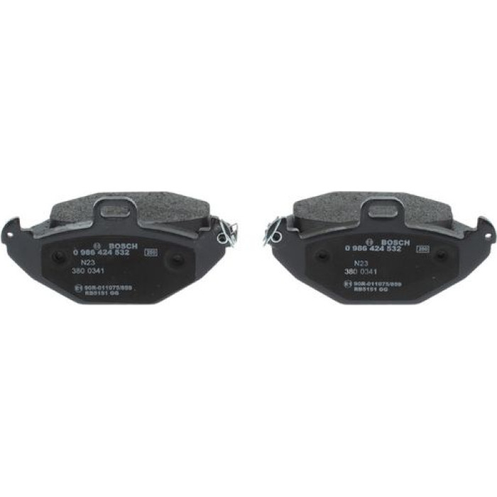 Bosch Bremsbelagsatz 0 986 424 532 Bosch Bremsbelagsatz 0 986 424 532