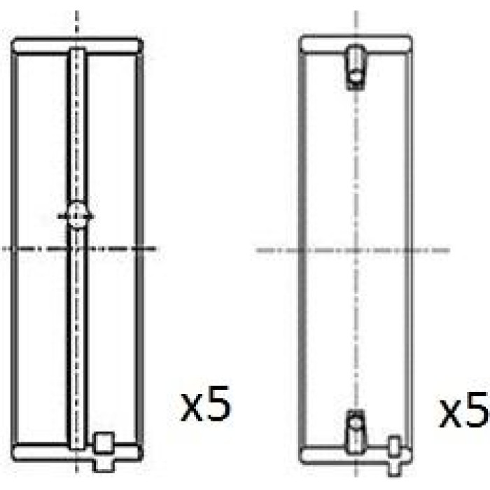 FAI AutoParts Kurbelwellenlager BM1002-STD FAI AutoParts Kurbelwellenlager BM1002-STD