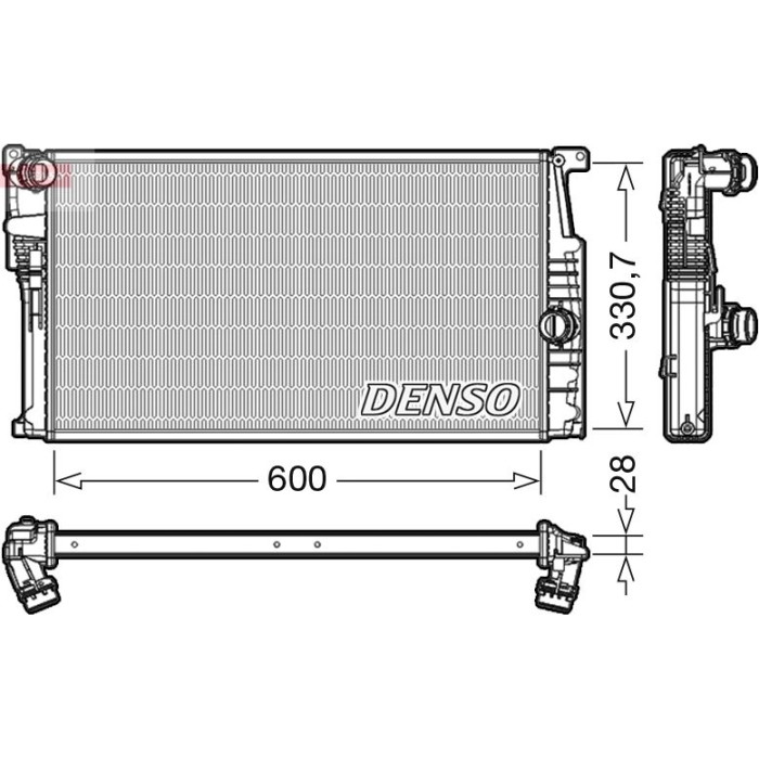 Denso Motorkühler DRM05015
