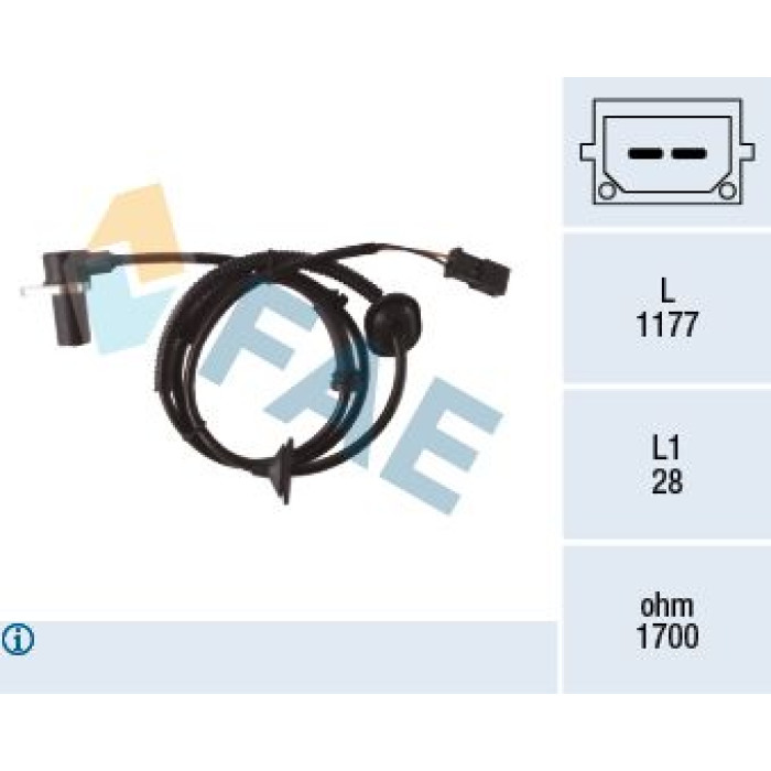FAE Sensor, Raddrehzahl 78420 FAE Sensor, Raddrehzahl 78420