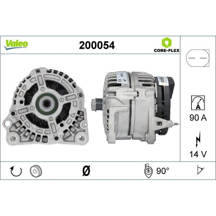 Valeo Lichtmaschine 200054