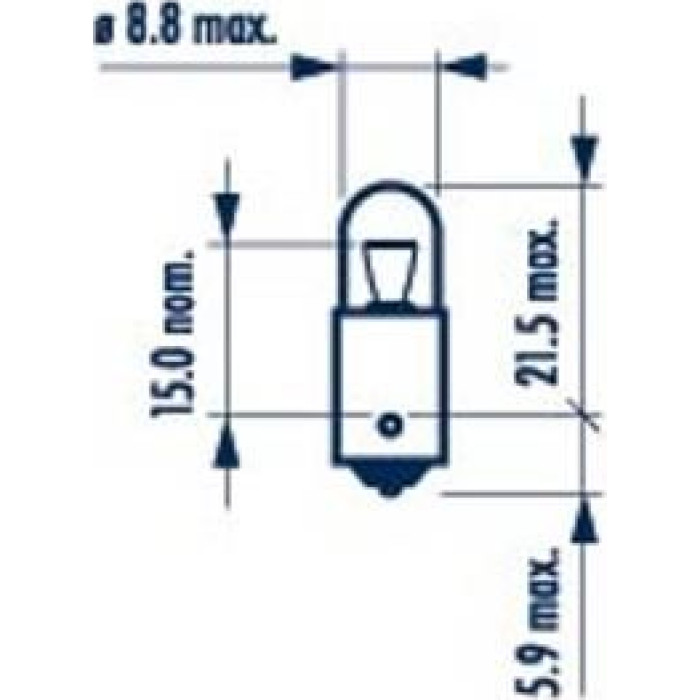 171413000 NARVA T4W Glühlampe 24 V 4 W BA9s - 171413000 - l 171413000 NARVA T4W Glühlampe 24 V 4 W BA9s - 171413000 - l