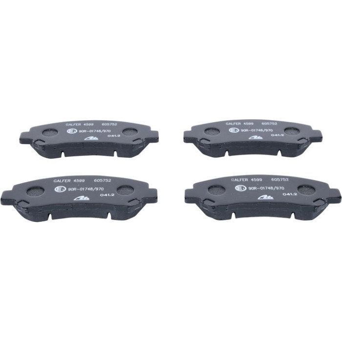 ATE Bremsbelagsatz Nissan Vorderachse Qashqai/X-Trail 1, 5-2, 0 dCi 07-13 13.0460-5752.2