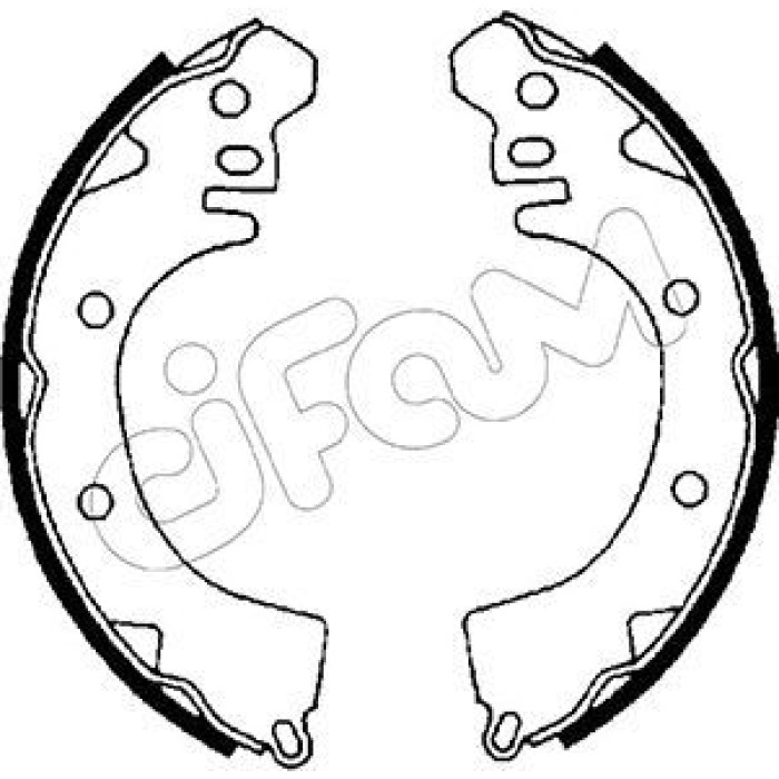 CIFAM Bremsbackensatz 153-252 CIFAM Bremsbackensatz 153-252