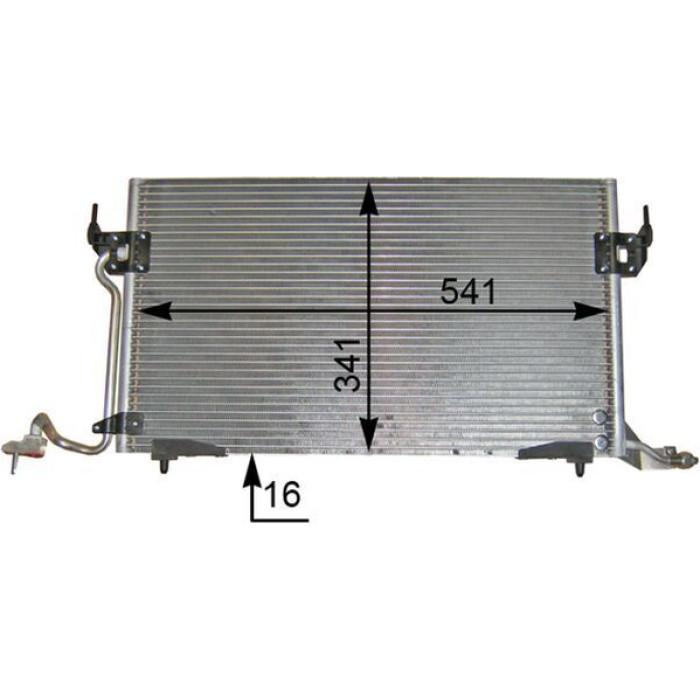 MAHLE Kondensator, Klimaanlage AC 182 000P MAHLE Kondensator, Klimaanlage AC 182 000P
