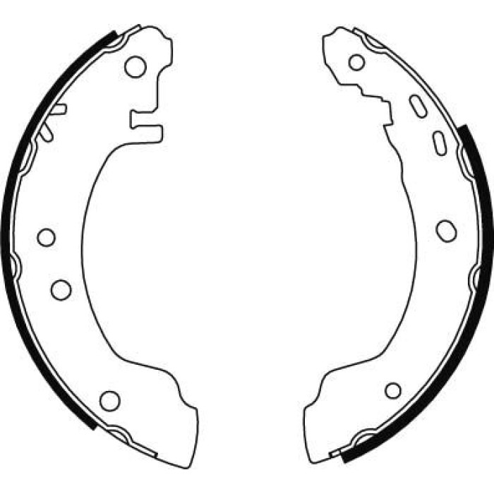 TRW Bremsbacken GS8529