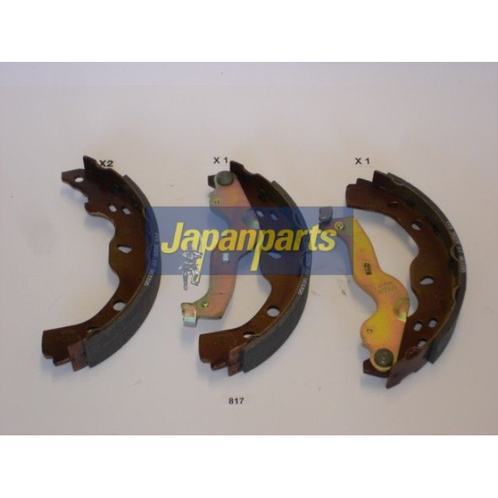Japanparts Bremsbacken GF-817AF Japanparts Bremsbacken GF-817AF