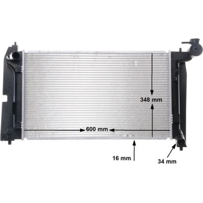 MAHLE Kühler, Motorkühlung CR 1526 000S