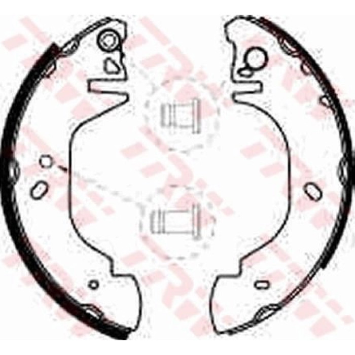 TRW Bremsbacken GS8539 TRW Bremsbacken GS8539