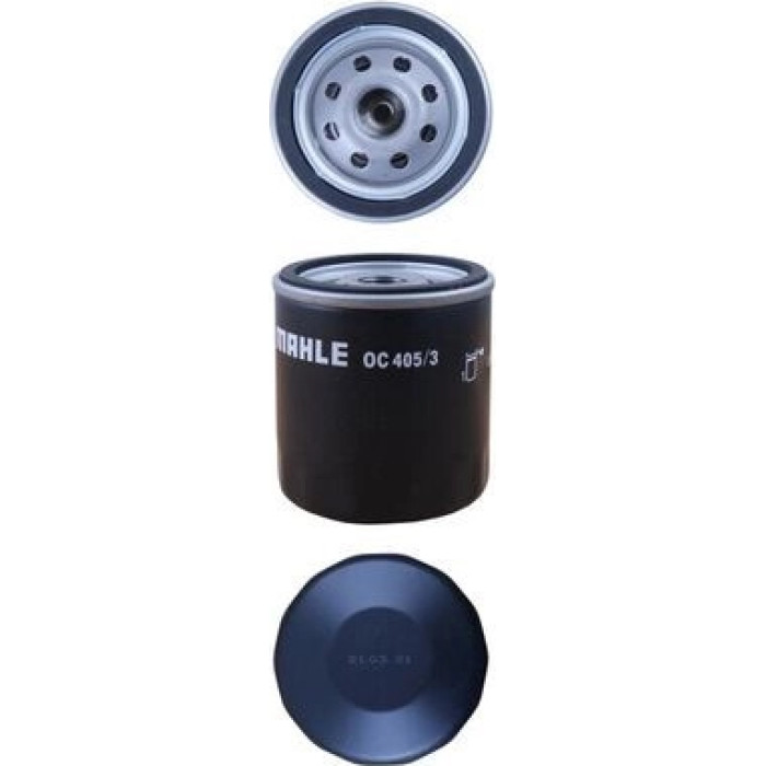 OC 405/3 MAHLE Ölfilter OC 405/3, Anschraubfilter, Höhe 79,3 mm – u. a. für Opel Astra G Caravan (T98), G CC (T98), G Coupé (T98) – OE Nummer 0650104 - l OC 405/3 MAHLE Ölfilter OC 405/3, Anschraubfilter, Höhe 79,3 mm – u. a. für Opel Astra G Caravan (T98), G CC (T98), G Coupé (T98) – OE Nummer 0650104 - l