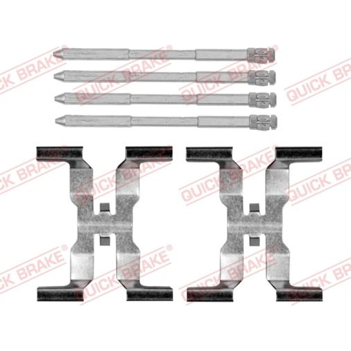 Quick Brake Zusatzsatz für Scheibenbremsbeläge 109-0166