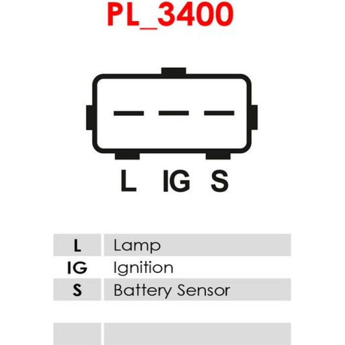 AS-PL Lichtmaschinenregler ARE0062 AS-PL Lichtmaschinenregler ARE0062