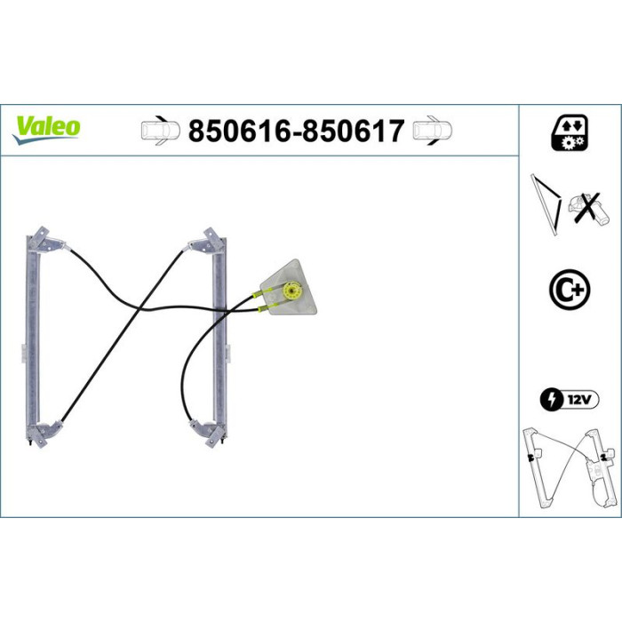 VALEO 850617 Fensterheber VALEO 850617 Fensterheber