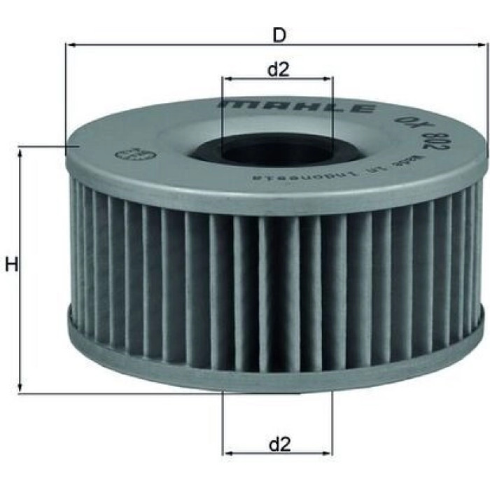 Mahle Original Ölfilter OX 802