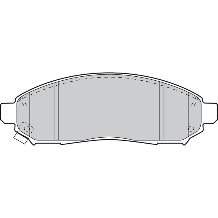 Valeo Bremsbelagsatz 598738 Valeo Bremsbelagsatz 598738